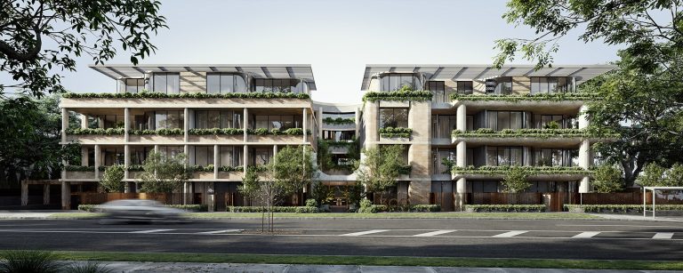 COMO-GARDENS Exterior CGI