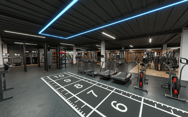 CGI still from the David Lloyd Southend virtual tour
