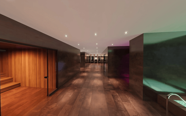 CGI still from the David Lloyd Southend virtual tour